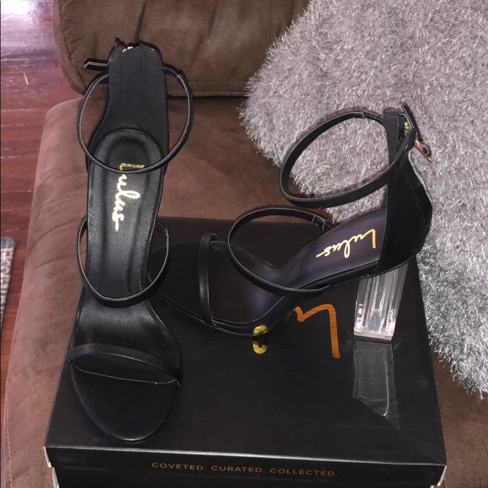 Black heels